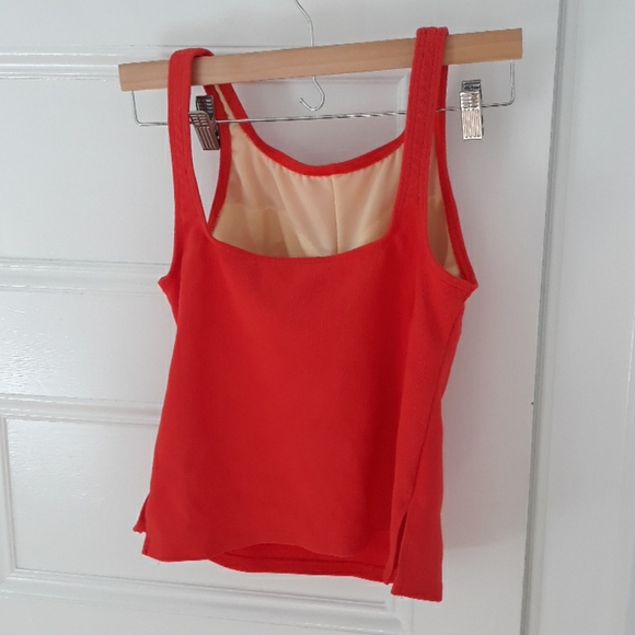 VTG 90s Y2K high neck rise orange bikini - Picture 12 of 15